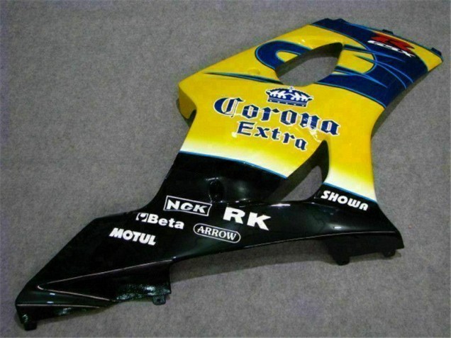 Amarillo Azul Carenado Moto Suzuki GSXR 1000 K3 03-04 Amarillo Azul Carenado Moto Suzuki GSXR 1000 K3 03-04