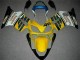 Amarillo Blanco Carenado Moto Honda CBR 600 F4i 01-03 Amarillo Blanco Carenado Moto Honda CBR 600 F4i 01-03
