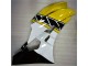 Amarillo Blanco Negro Moto Plástico Yamaha R6 06-07 Amarillo Blanco Negro Moto Plástico Yamaha R6 06-07