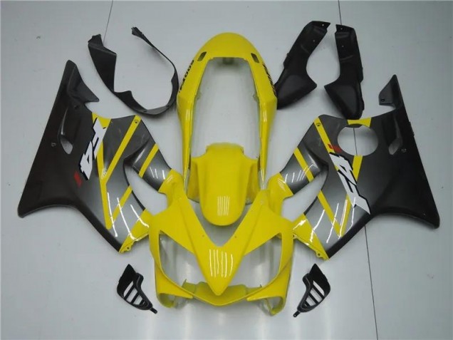 Amarillo Gris Kit Carenado ABS Completo Honda CBR 600 F4i 04-07 Amarillo Gris Kit Carenado ABS Completo Honda CBR 600 F4i 04-07