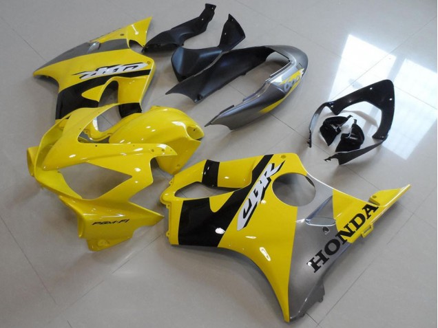 Amarillo Gris Kit Completo Carenado Moto Honda CBR 600 F4i 04-07 Amarillo Gris Kit Completo Carenado Moto Honda CBR 600 F4i 04-07