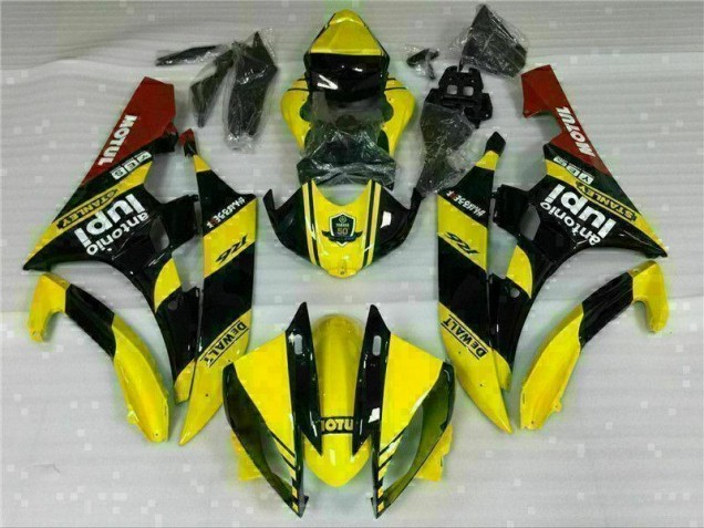 Amarillo Kits Completo Carenado Moto Yamaha R6 06-07 Amarillo Kits Completo Carenado Moto Yamaha R6 06-07