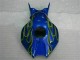 Amarillo Llama Azul Carenado Moto Honda CBR 1000 RR 06-07 Amarillo Llama Azul Carenado Moto Honda CBR 1000 RR 06-07