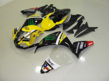 Amarillo Monster Carenado Moto Yamaha R1 12-14