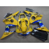 Amarillo Motul Carenado Moto Yamaha R6 03-05