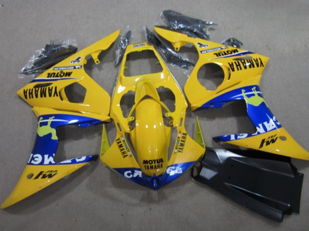 Amarillo Motul Carenado Moto Yamaha R6 03-05 Amarillo Motul Carenado Moto Yamaha R6 03-05