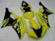 Amarillo Negro ABS Moto Plástica Yamaha R6 08-16 Amarillo Negro ABS Moto Plástica Yamaha R6 08-16