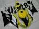 Amarillo Negro ABS Moto Plástico Yamaha R6 08-16 Amarillo Negro ABS Moto Plástico Yamaha R6 08-16