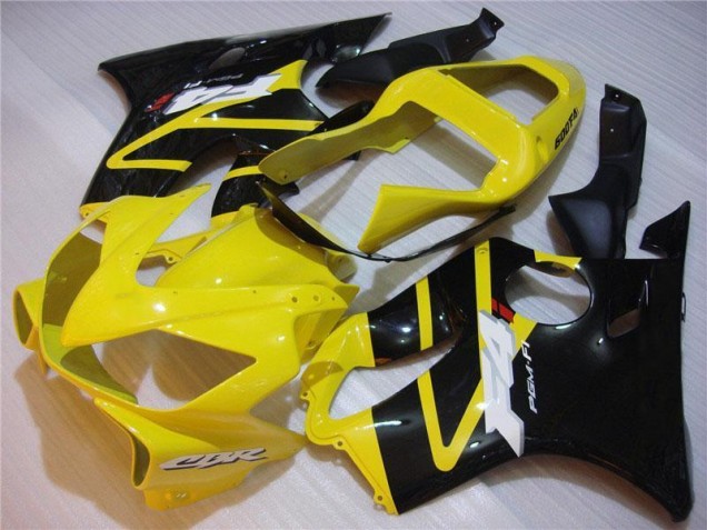 Amarillo Negro Carenado Moto & Plástico Honda CBR 600 F4i 01-03