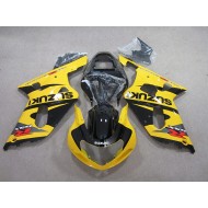 Amarillo Negro Carenado Moto Suzuki GSXR 600 K1 K2 K3 01-03