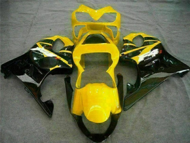 Amarillo Negro Kit Carenado Inyección Honda CBR 600 F4i 01-03 Amarillo Negro Kit Carenado Inyección Honda CBR 600 F4i 01-03