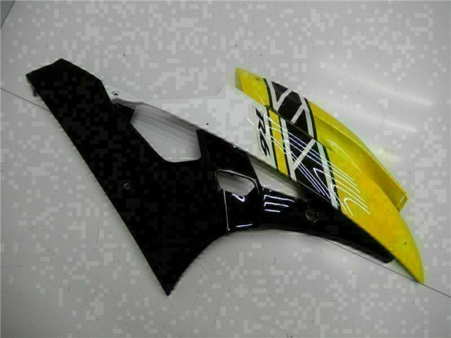 Amarillo Negro Kit Carenado Moto Yamaha R6 06-07