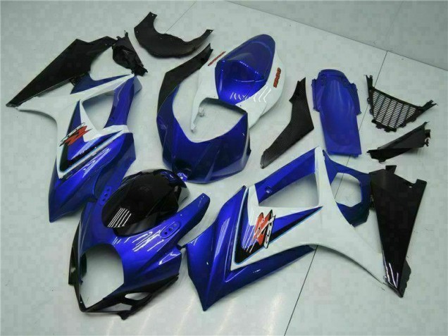 Azul ABS Moto Plástica Suzuki GSXR 1000 K7 07-08 Azul ABS Moto Plástica Suzuki GSXR 1000 K7 07-08
