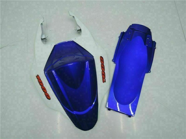 Azul ABS Moto Plástica Suzuki GSXR 1000 K7 07-08 Azul ABS Moto Plástica Suzuki GSXR 1000 K7 07-08