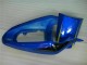 Azul ABS Moto Plástica Suzuki GSXR 600 / 750 K1 K2 K3 01-03 Azul ABS Moto Plástica Suzuki GSXR 600 / 750 K1 K2 K3 01-03