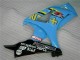 Azul ABS Moto Plástico Suzuki GSXR 1000 K7 07-08