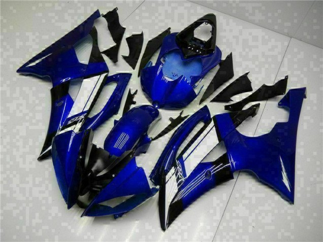Azul ABS Moto Plásticos Yamaha R6 08-16 Azul ABS Moto Plásticos Yamaha R6 08-16