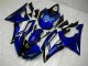 Azul ABS Moto Plásticos Yamaha R6 08-16 Azul ABS Moto Plásticos Yamaha R6 08-16