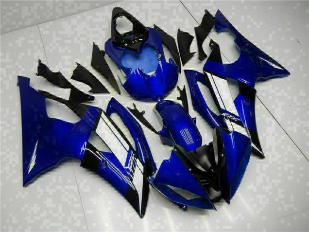 Azul ABS Moto Plásticos Yamaha R6 08-16 Azul ABS Moto Plásticos Yamaha R6 08-16