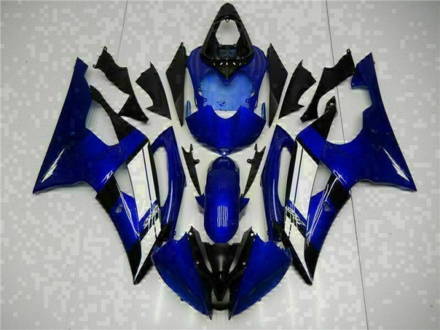 Azul ABS Moto Plásticos Yamaha R6 08-16 Azul ABS Moto Plásticos Yamaha R6 08-16
