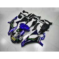 Azul Azul Blanco ENEOS 46 Monster Kit Carenado ABS Completo Yamaha R1 15-19