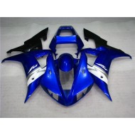 Azul Blanco ABS Carenado Motocicleta Yamaha R1 02-03