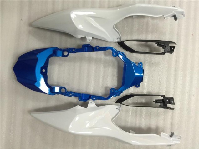 Azul Blanco ABS Kits Carenado Moto Suzuki GSXR 1000 K9 09-16