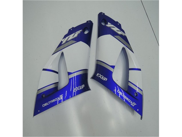 Azul Blanco ABS Moto Plástica Yamaha R1 00-01 Azul Blanco ABS Moto Plástica Yamaha R1 00-01