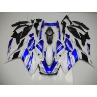 Azul Blanco Azul Blanco ENEOS Carenado Moto Yamaha R3 15-22