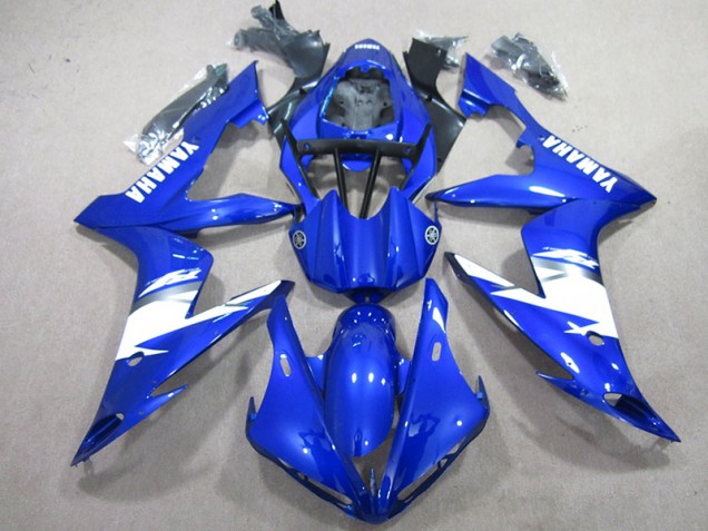 Azul Blanco Carenado Moto & Plástico Yamaha R1 04-06 Azul Blanco Carenado Moto & Plástico Yamaha R1 04-06