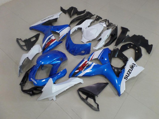 Azul Blanco Carenado Moto Suzuki GSXR 1000 K9 09-16 Azul Blanco Carenado Moto Suzuki GSXR 1000 K9 09-16