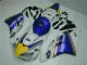 Azul Blanco Carrocería Motocicletas Honda CBR 1000 RR 04-05 Azul Blanco Carrocería Motocicletas Honda CBR 1000 RR 04-05