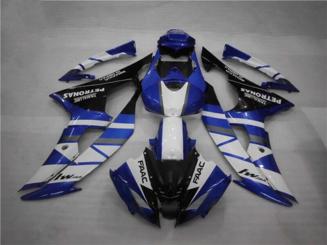 Azul Blanco FAAC Carenado Moto Yamaha R6 08-16