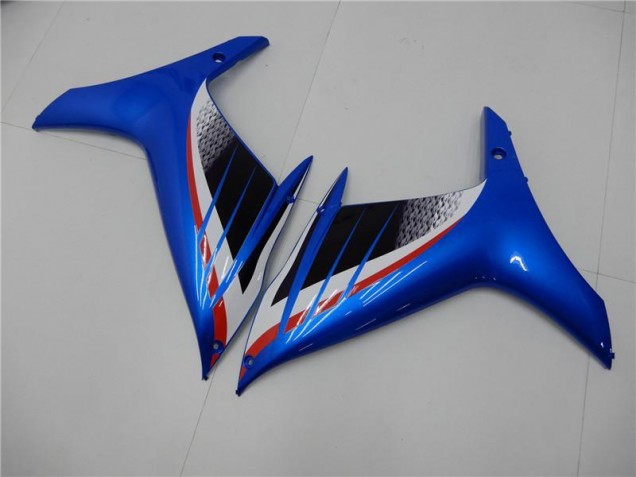 Azul Blanco Kit Completo Carenado Moto Suzuki GSXR 600 / 750 K11 11-21 Azul Blanco Kit Completo Carenado Moto Suzuki GSXR 600 / 750 K11 11-21