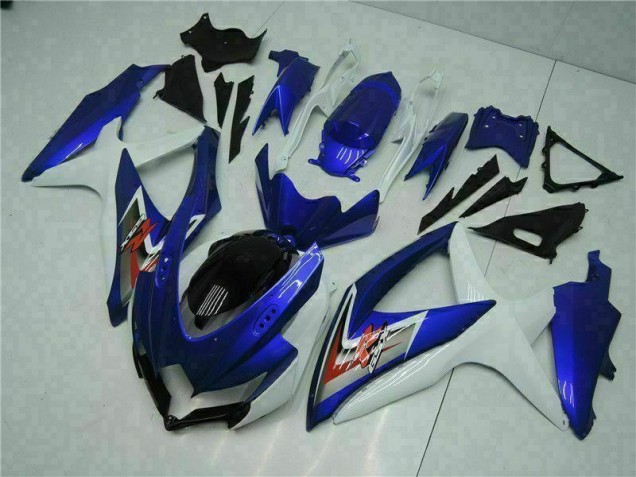 Azul Blanco Kits Carenado Moto Suzuki GSXR 600 / 750 K8 08-10 Azul Blanco Kits Carenado Moto Suzuki GSXR 600 / 750 K8 08-10