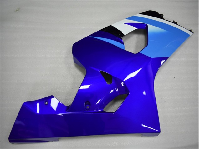 Azul Blanco Kits Completo Carenado Moto ABS Suzuki GSXR 600 / 750 K4 04-05 Azul Blanco Kits Completo Carenado Moto ABS Suzuki GSXR 600 / 750 K4 04-05