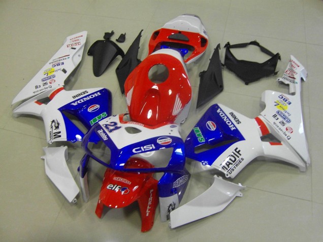 Azul Blanco Madif Carenado Moto Honda CBR 600 RR 05-06 Azul Blanco Madif Carenado Moto Honda CBR 600 RR 05-06