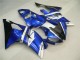 Azul Blanco Negro Carenados Moto Yamaha R6 08-16 Azul Blanco Negro Carenados Moto Yamaha R6 08-16