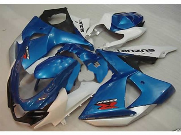 Azul Blanco Plástico Moto Suzuki GSXR 1000 K9 09-16 Azul Blanco Plástico Moto Suzuki GSXR 1000 K9 09-16