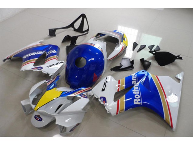 Azul Blanco Rothmans Carenado Moto Honda VFR 800 02-13 Azul Blanco Rothmans Carenado Moto Honda VFR 800 02-13