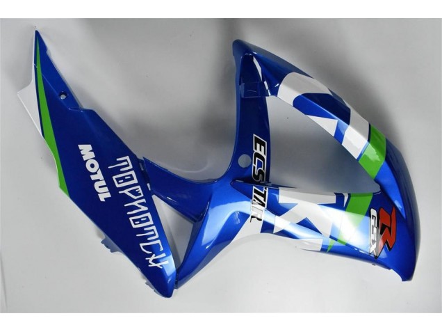 Azul Blanco Verde Carenado Moto Suzuki GSXR 600 / 750 K8 08-10 Azul Blanco Verde Carenado Moto Suzuki GSXR 600 / 750 K8 08-10