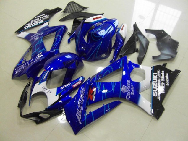 Azul Corona Carenado Moto Suzuki GSXR 1000 K7 07-08 Azul Corona Carenado Moto Suzuki GSXR 1000 K7 07-08