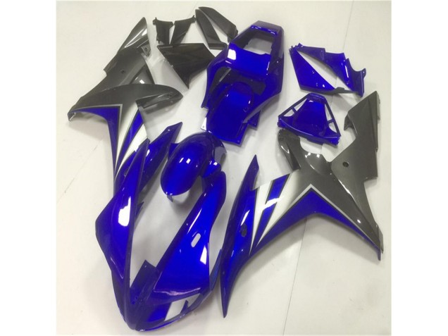 Azul Gris Carenado Moto Yamaha R1 02-03 Azul Gris Carenado Moto Yamaha R1 02-03