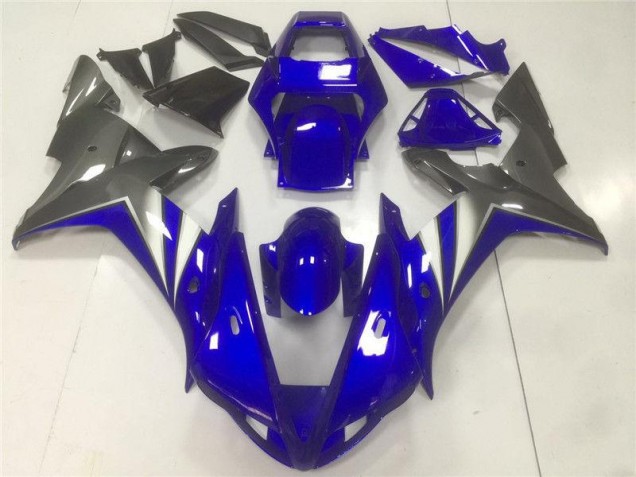 Azul Gris Carenado Moto Yamaha R1 02-03 Azul Gris Carenado Moto Yamaha R1 02-03