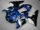 Azul Inyección Kit Carenado Moto Yamaha R1 00-01