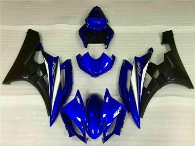Azul Inyección Kit Carenado Moto Yamaha R6 06-07
