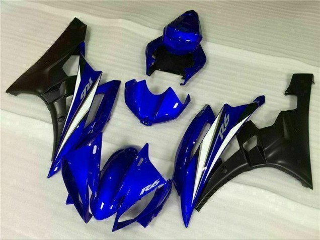 Azul Inyección Kit Carenado Moto Yamaha R6 06-07 Azul Inyección Kit Carenado Moto Yamaha R6 06-07