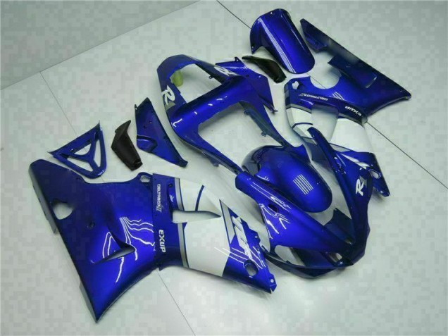 Azul Kit ABS Carenado Motocicleta Yamaha R1 00-01 Azul Kit ABS Carenado Motocicleta Yamaha R1 00-01