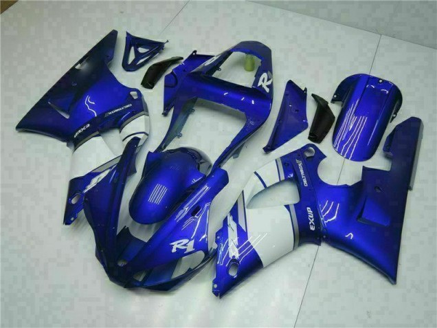 Azul Kit ABS Carenado Motocicleta Yamaha R1 00-01 Azul Kit ABS Carenado Motocicleta Yamaha R1 00-01