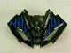 Azul Llama Negro Carenado Moto Yamaha R6 08-16 Azul Llama Negro Carenado Moto Yamaha R6 08-16